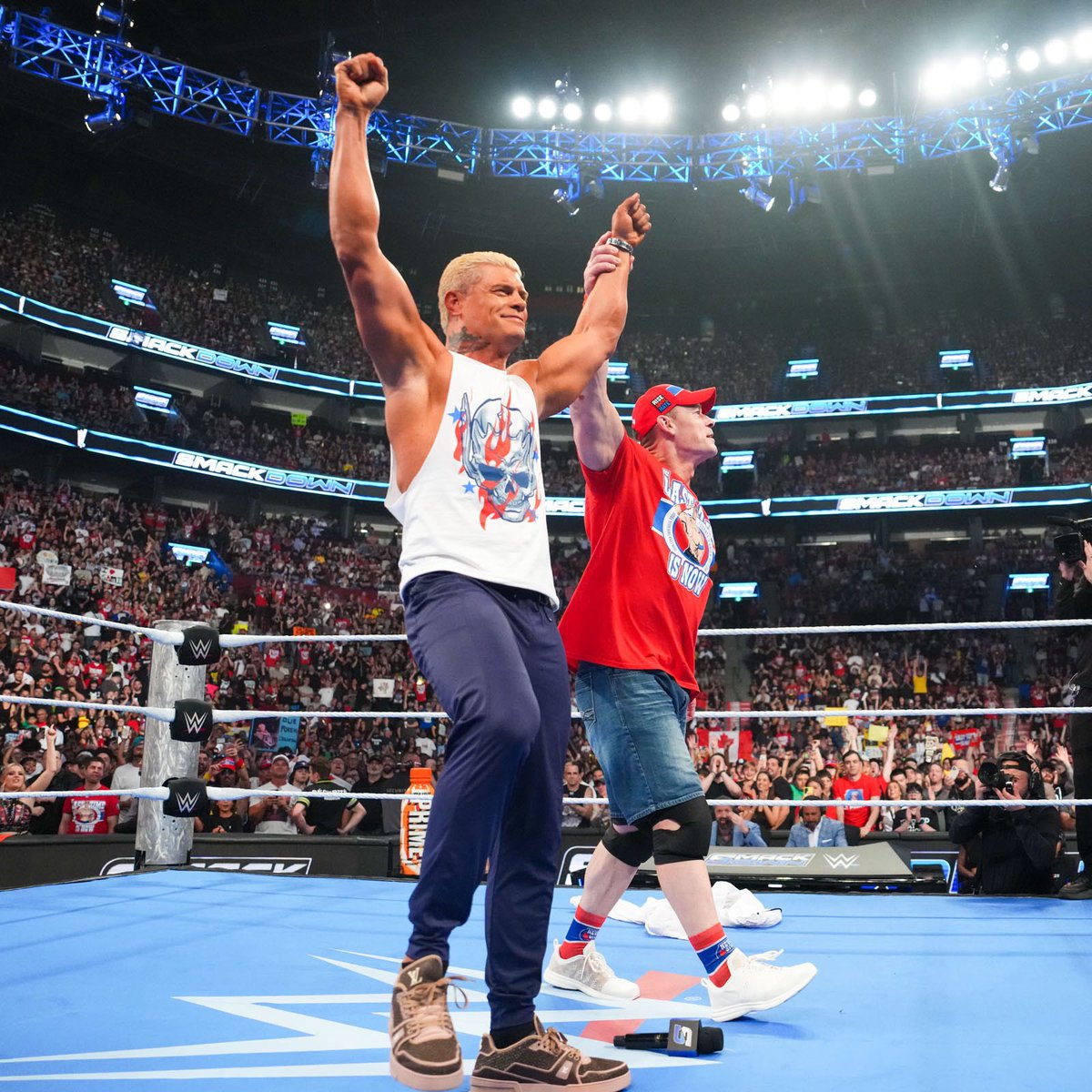 I might have told Logan Paul that he does WWE better than myself and everyone else here. But it also doesn’t deflect from the fact that he’s also the biggest dumb ass known to man. If it’s a match you want? You’ve got it.