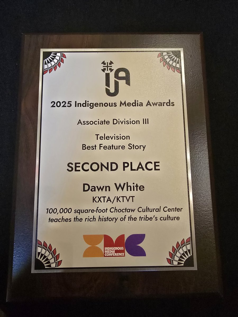 DawnWhiteNews's tweet image. I'm humbled and honored to receive the national award for "Best Television Feature Story" in a large market, second place, from the Indigenous Journalists Association @IndigenousJA

@CBSNewsTexas

Here's a link to the story: 
cbsnews.com/texas/news/100…

#nativepride