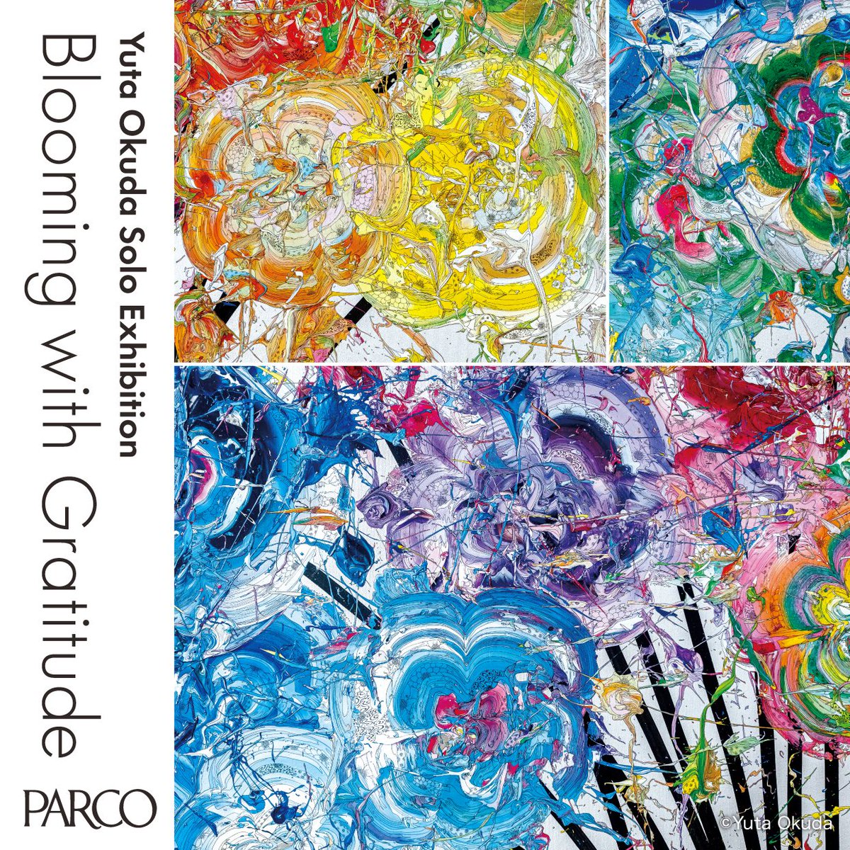 本日から🪻】Yuta Okuda Solo Exhibition Blooming with Gratitude