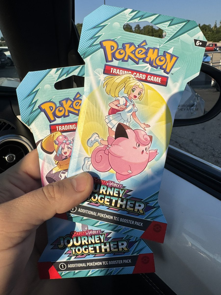 How exciting, my first ever packs of Journey Together!!!