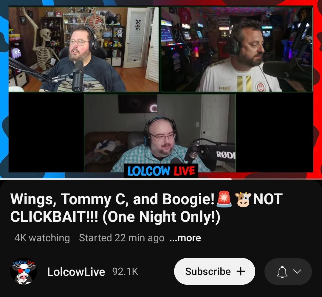 This is the most I've watched a LolCow Live episode in 2025.

It's almost as if not doing fake garbage content produces actually good content <a href="/KEEMSTAR/">KEEM 🍿</a> 
Over 1k more concurrent viewers too