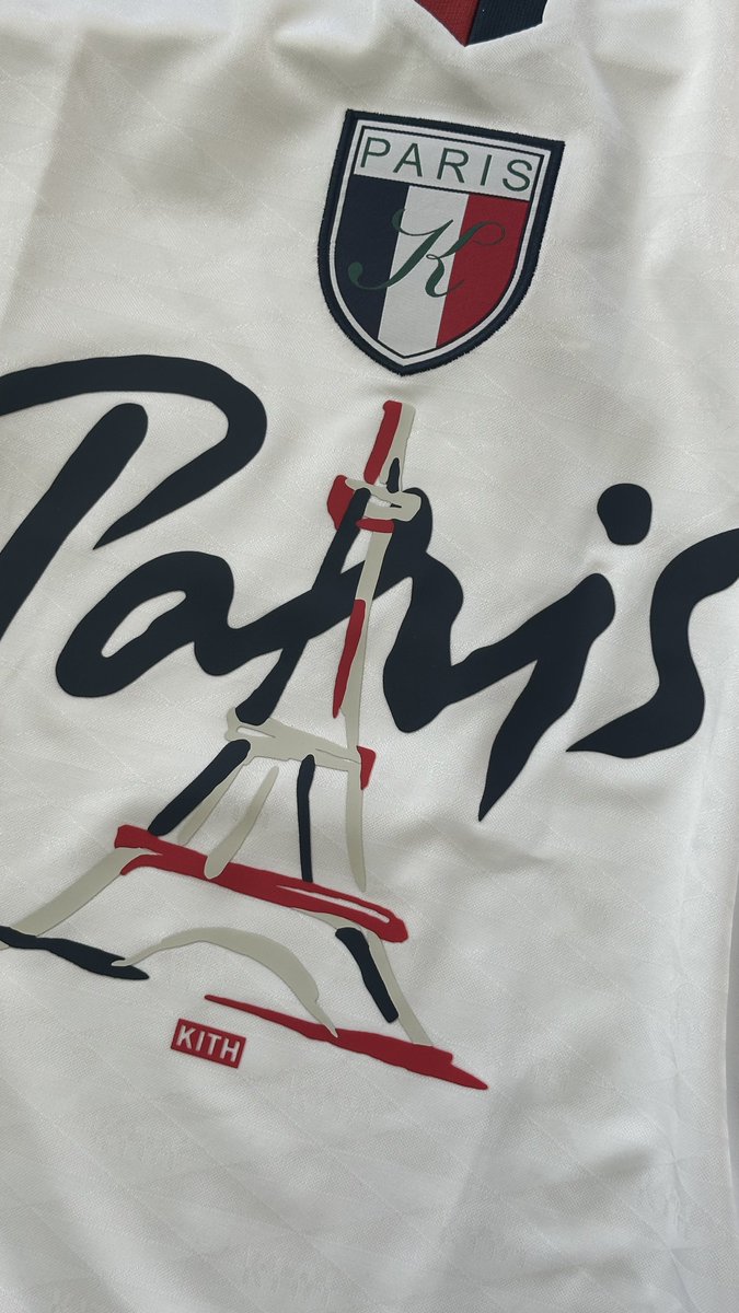 Kith Paris Soccer Jersey.