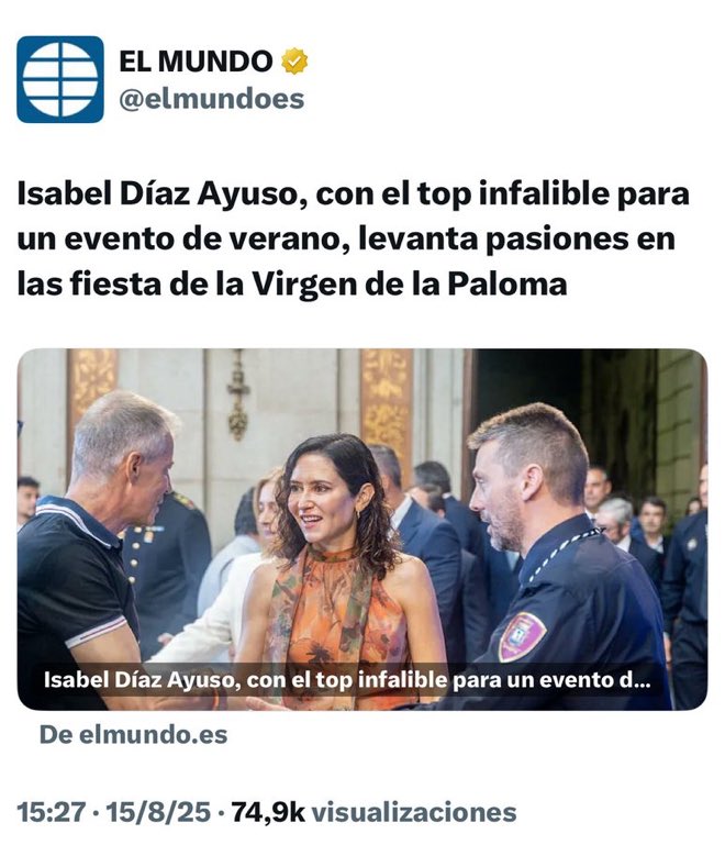 A veces me da vergüenza ser periodista por si me asimilan a esto👇🏻