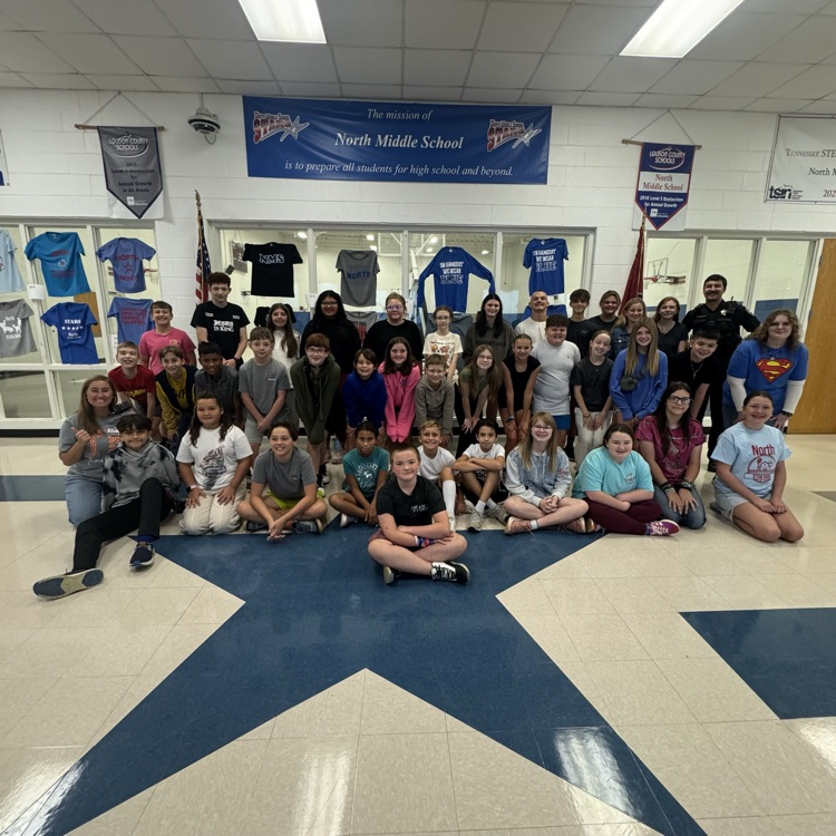 northmiddlestar's tweet photo. 🌟👏 Celebrating our shining Stars of the Week at North Middle! 🌟📚 These students have gone above &amp; beyond showing kindness, leadership, &amp; hard work! ❤️⭐️💙 Keep reaching for the stars! 🎉  #NorthNation #StudentOfTheWeek https://t.co/RAvqDqq37T