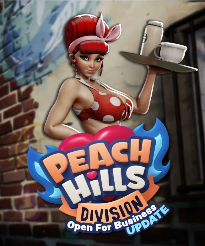 New version is officially here!! 😱😱
Peach Hills Division v0.42 OPEN FOR BUSINESS has just dropped! 
Exclusive Patreon Release | Link in Bio