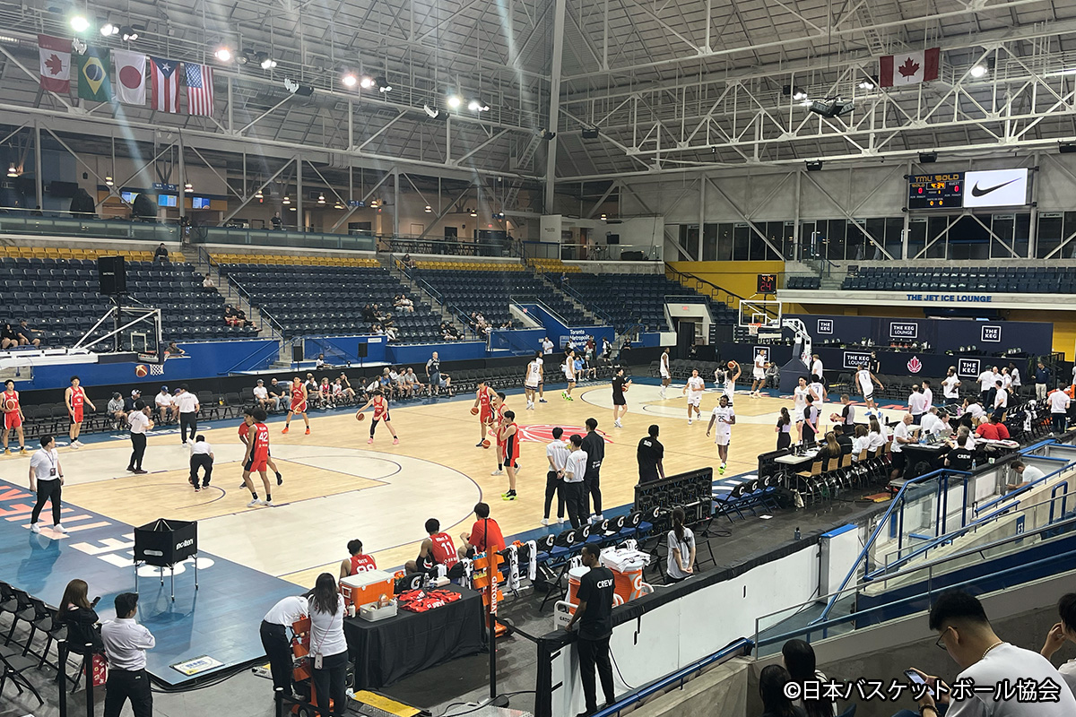 JAPAN_JBA's tweet photo. #AkatsukiJapan 男子U23日本代表
🍁#SEETHERISE GLOBL JAM🌎
世界を感じる3試合。明日がカナダとの最終戦！
https://t.co/0HNaCDNtbF

⏰️8/17(日) 7:00（※日本時間）
📍カナダ・トロント
🆚カナダ🇨🇦
📈https://t.co/PyDmVI7VZw
📡SPORTSNET+

🏀試合結果
🇯🇵53-88🇺🇸ジョージタウン大学
📈https://t.co/jWl5rELTtt

🇯🇵52-78🇧🇷ブラジル
📈https://t.co/gEhKeBUOC9

#バスケ #バスケで日本を元気に #日本一丸