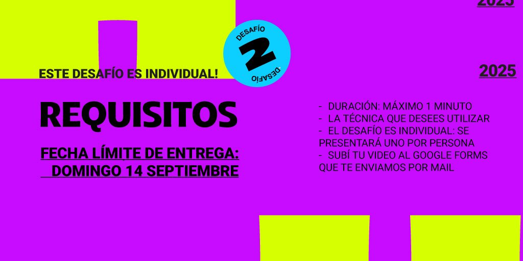 hackficuba's tweet image. 📩 ¡Revisá tu mail! Ya anunciamos quiénes pasan al 2° desafío
Si esta vez no fuiste seleccionado/a, no te preocupes: con tu inscripción seguís teniendo acceso a todas las charlas exclusivas del hack 💡, y te invitamos a estar atento/a a todas las novedades del FIC.UBA.