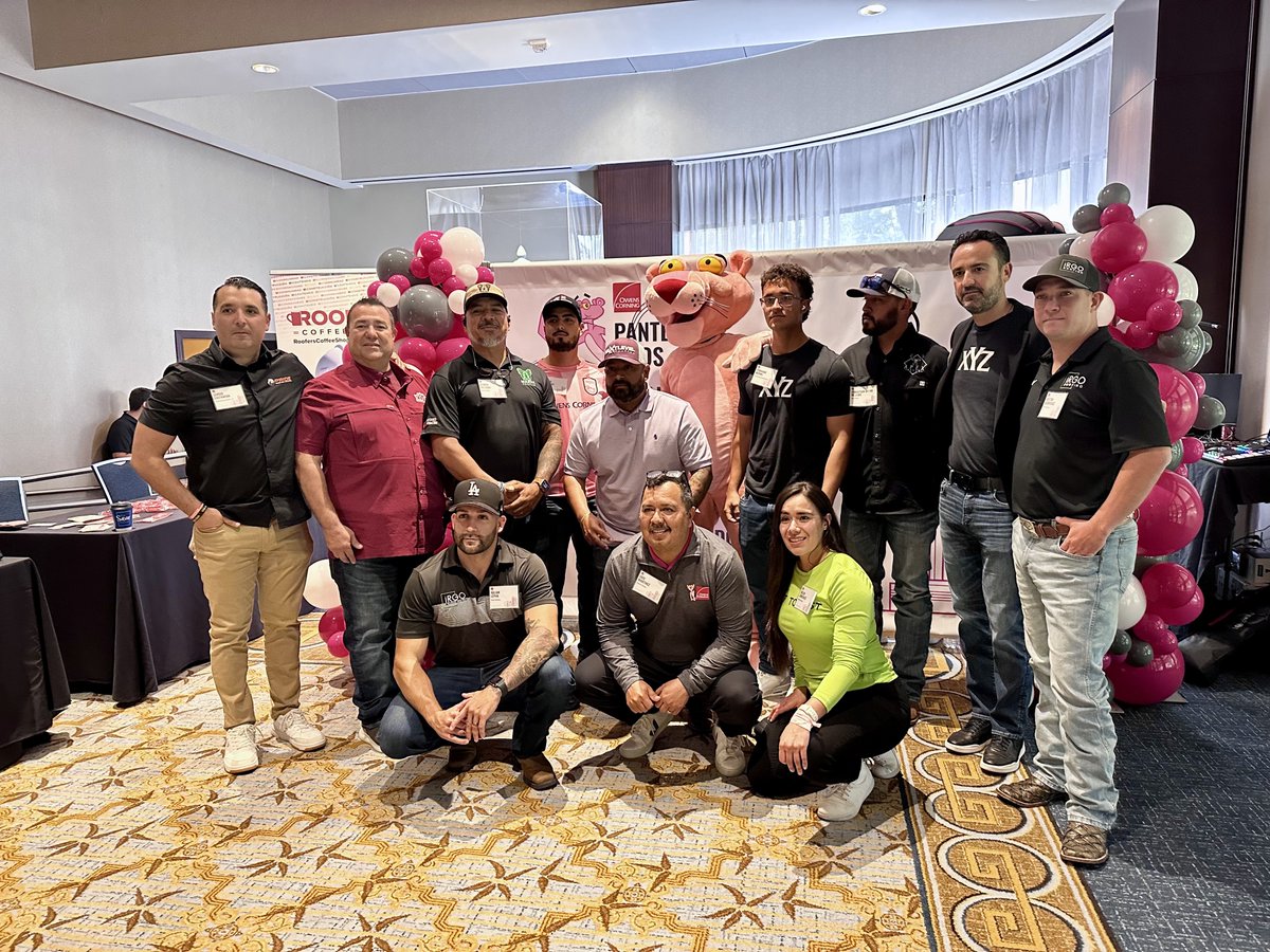 RoofContr's tweet photo. ๐ โจ What an incredible day at the Owens Corning Pantera Pros Summit in Dallas! Stay tuned for event coverage next week!
#PanteraPros #OwensCorning #RoofingContractors #Community #Empowerment #Dallas #RoofingLife #ContractorNetwork
#OCROOFINGLATINOS https://t.co/NOt2YfRbWN