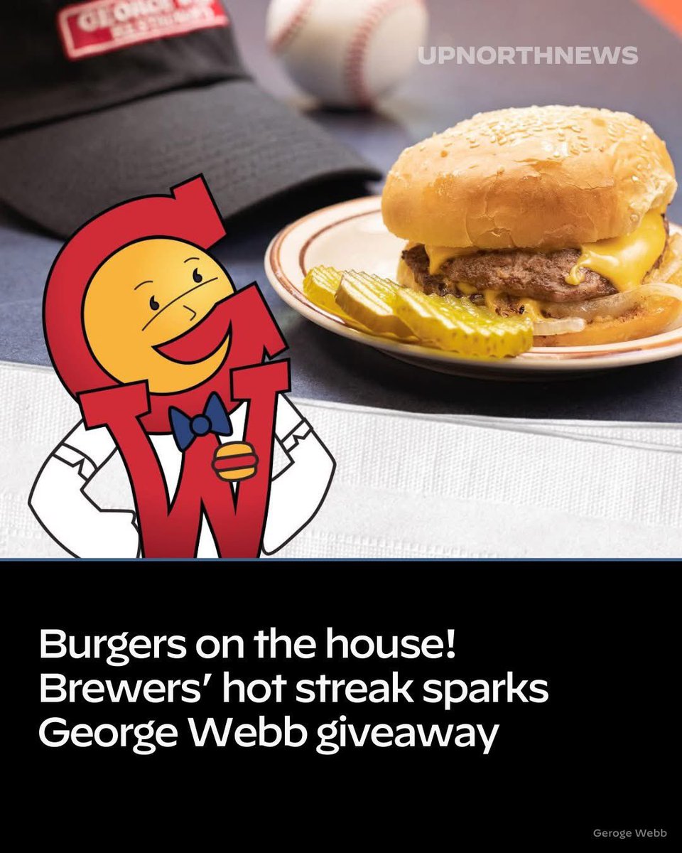 home sweet home 🍔 ⚾️ 🏆 <a href="/Brewers/">Milwaukee Brewers</a> brilliant!