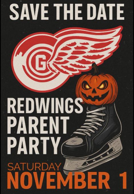 Save the date!

Get ready for a fun night out at the Inaugural Redwing Parent Party! Grab a date, another couple, and come celebrate the upcoming 2025-26 season in style.

Check out the attached poster for the basics, with more exciting details to come.