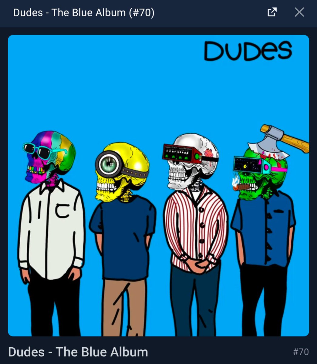 Non-FungiBull (@nonfungibullish) on Twitter photo Dudes and Dudettes
NFTs are flying so let's celebrate with an NFT giveaway.
These were given out to early burners in the $DUDES Burn league and we're created by my awesome daughter/mentor <a href="/LoralaiDraws/">Loralai Draws</a>
To enter
🤘Like And RT
🤘Follow me, Loralai & <a href="/ADudescoin/">ApocalypseDudes</a>
🤘Tag
72hrs Dudes and Dudettes
NFTs are flying so let's celebrate with an NFT giveaway.
These were given out to early burners in the $DUDES Burn league and we're created by my awesome daughter/mentor <a href="/LoralaiDraws/">Loralai Draws</a>
To enter
🤘Like And RT
🤘Follow me, Loralai & <a href="/ADudescoin/">ApocalypseDudes</a>
🤘Tag
72hrs