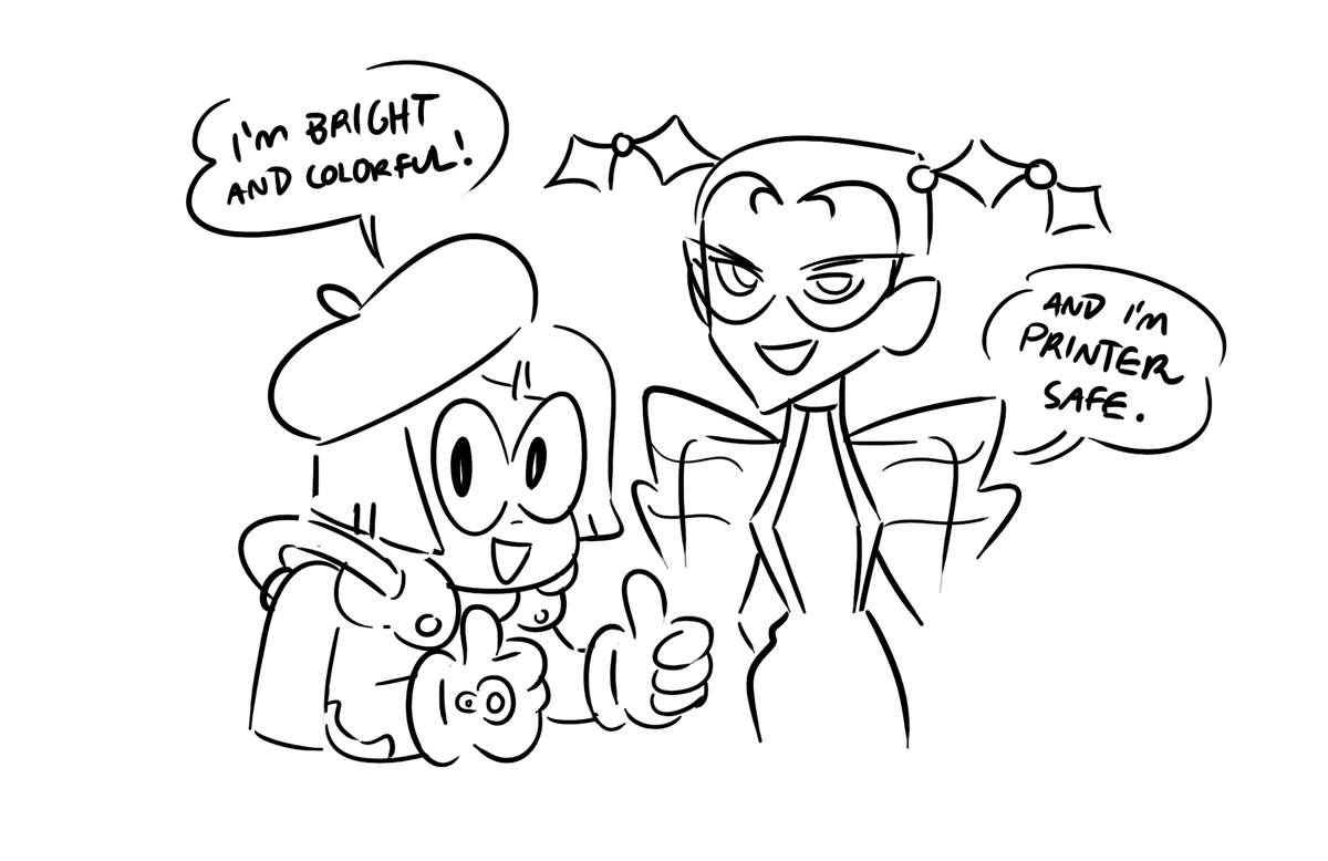 Working on rebuilding my website and there's a bunch of art I've never shared that I'm rediscovering- I still like these character designs