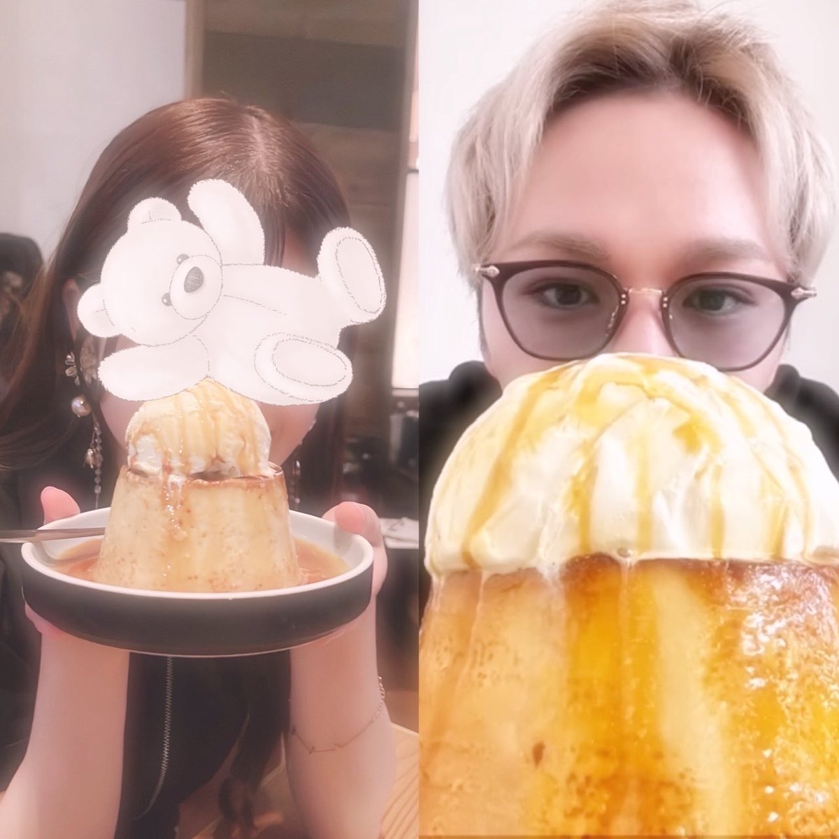 tomo_Ryojjw7519's tweet photo. 大好きな方に連れて行ってもらいました~!🥹💜💚
食べる予定無くておなかいっぱい状態で伺ったけど美味しすぎて…!!🍮
ほんとに連れてってくれてありがとう~!🌟
(💜へたくさん連れ回してすみませんでしたしぶしぶですがお返しします)
#WESTube
#KAMI_Sweets
#神山智洋 https://t.co/9CMcvO3AzI