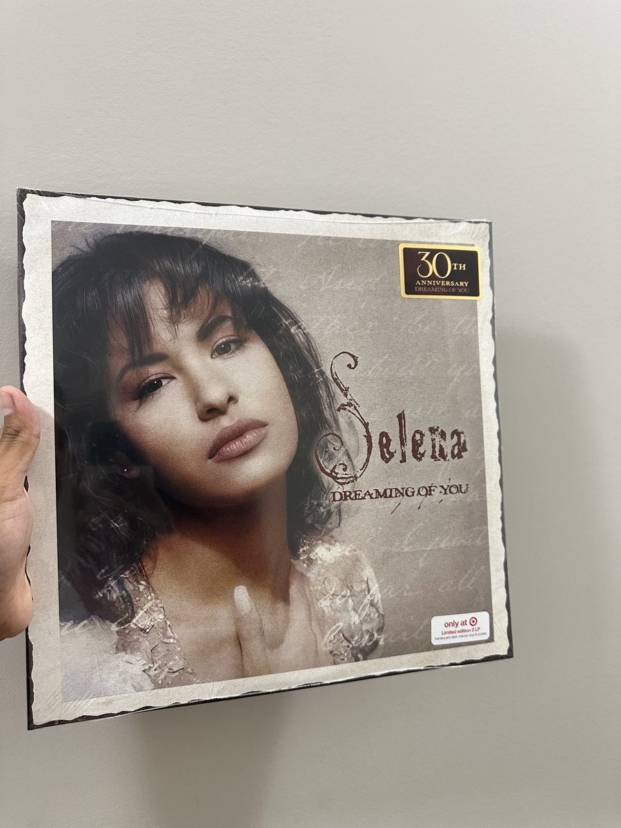 FIRST LOOK

Selena — Dreaming Of You (30th Anniversary) Dark Mauve Vinyl (Target Exclusive)