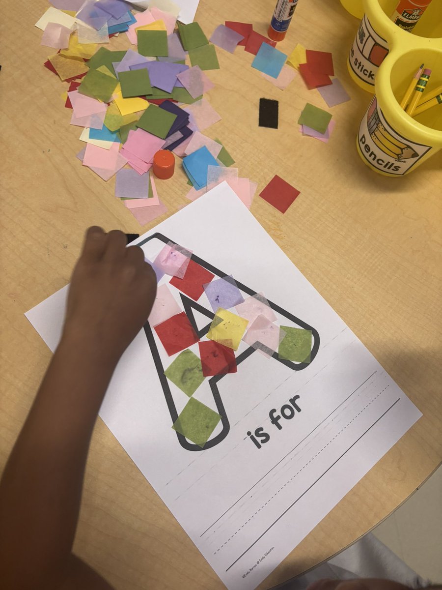 MrsSHill1's tweet photo. Just a few highlights from our first three days in PreK. https://t.co/j5PL0gba3I