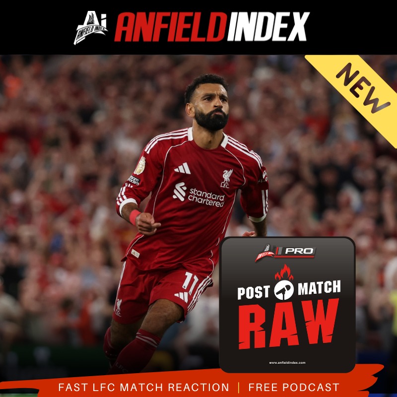 AnfieldIndex's tweet photo. FEDE’S READY!: #PostMatchRaw
@downeytrev @HendrickD82 & @karlmatchett discuss the dramatic win over Bournemouth
Out now! https://t.co/TmPh37zK4L