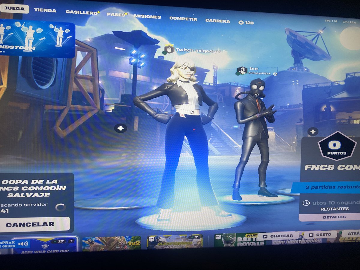 Gloy___'s tweet photo. Again another tournament with errors, it doesn't let you enter the game👍@Fortnite @FortniteStatus @FNCompetitive @FortniteBR @Fortnite_ES @FortINTEL https://t.co/6HYQqcXiL9