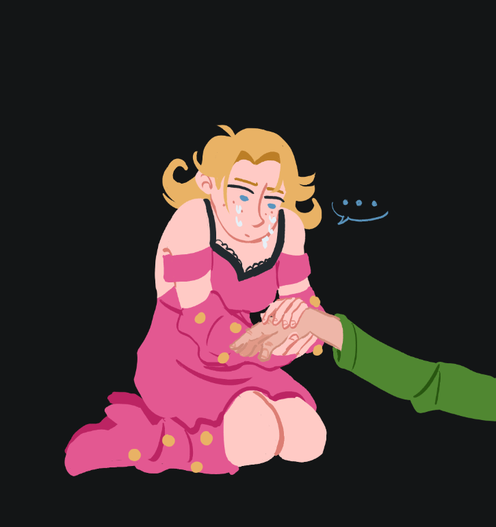 a girl with kaleidoscope eyes! #JJBA