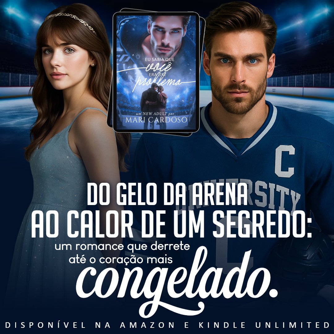 Autora Mari Cardoso (@maricauthor) on Twitter photo 🔥PARA FÃS DE CAPITÃES CIUMENTOS E GAROTAS COM MUROS EM VOLTA DO CORAÇÃO🔥
💔Ela só queria paz.
🥶Ele era o caos com sorriso fácil e corpo esculpido.
❄️🏒 “Eu Sabia que Você era um Problema” é da provocação à paixão.
📲 amzn.to/4fAdnSW 🔥PARA FÃS DE CAPITÃES CIUMENTOS E GAROTAS COM MUROS EM VOLTA DO CORAÇÃO🔥
💔Ela só queria paz.
🥶Ele era o caos com sorriso fácil e corpo esculpido.
❄️🏒 “Eu Sabia que Você era um Problema” é da provocação à paixão.
📲 amzn.to/4fAdnSW