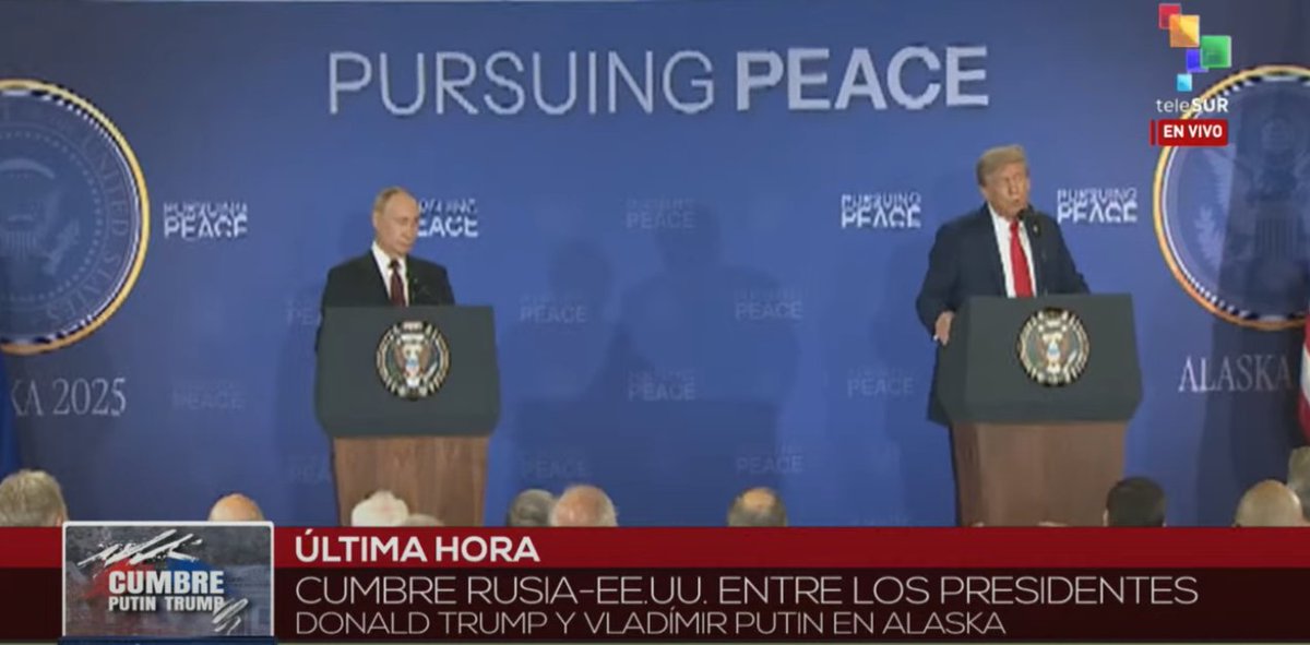 #ENVIVO | Presidente de #EstadosUnidos #DonaldTrump: hemos tenido una reunión extremadamente productiva y hay solo algunos detalles que no son muy significativos, pero uno de los cuales es importante, que no hemos logrado alcanzar, pero tenemos muchas oportunidades de lograrlo.
