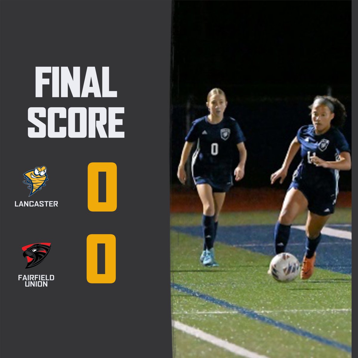 Lady Gales tie Fairfield Union 0-0 #GalesNation