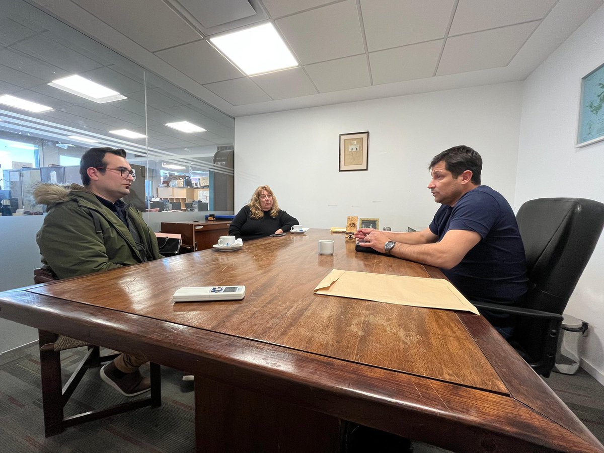 ElisabetBonino's tweet photo. Con @Ulisespuntonet1, Director de la 5110, repasando gestiones para el Dpto. San Martín y Sastre.

Hoy hay un gobierno provincial más presente que nunca. https://t.co/tipH5jzhiJ