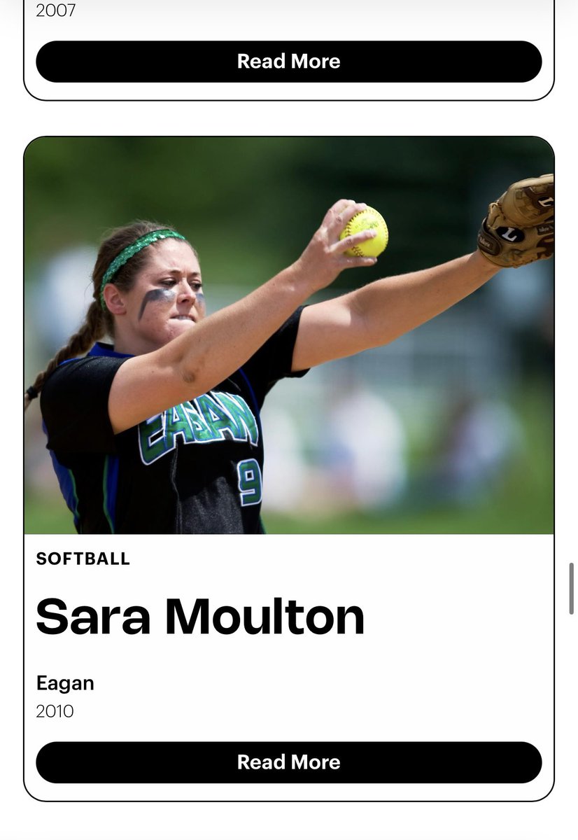 SZS_MN's tweet photo. The @StarTribune announced Minnesota’s top high school athletes of the past 25 years today! Look who made the list! SZS Co-Owner, Sara Moulton 🥎

https://t.co/14sYOQqaND https://t.co/8AyMMEzO89