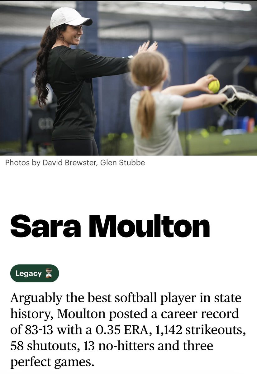 SZS_MN's tweet photo. The @StarTribune announced Minnesota’s top high school athletes of the past 25 years today! Look who made the list! SZS Co-Owner, Sara Moulton 🥎

https://t.co/14sYOQqaND https://t.co/8AyMMEzO89