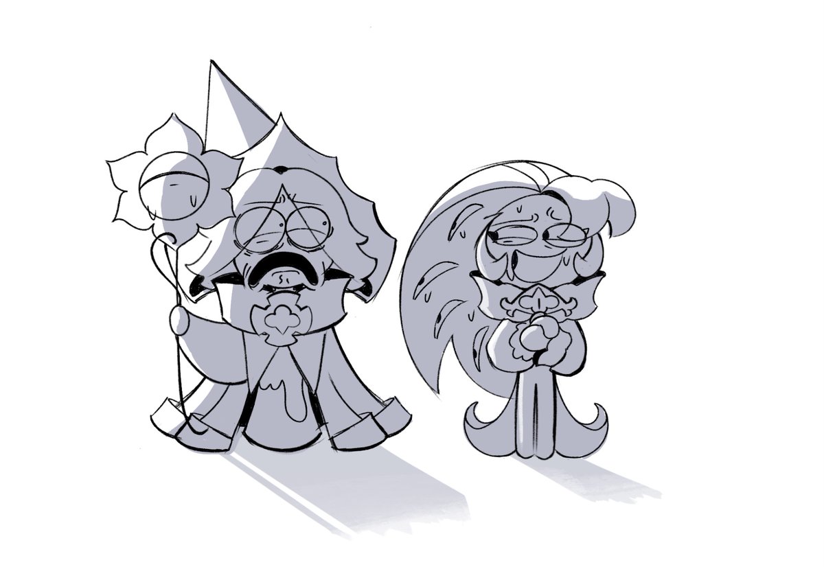 Idk what they saw, but I'm sure whatever it was, it was very horrific