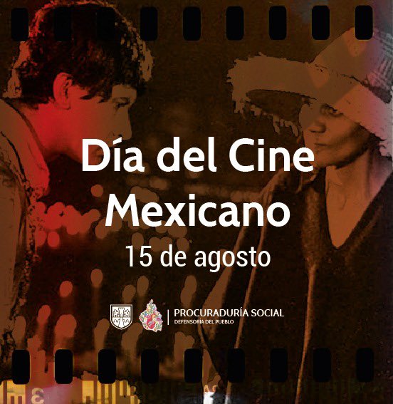 Procuraduría Social de la CdMx (@prosoccdmx) on Twitter photo Celebramos el #DíaDelCineMexicano 🍿🎬
Disfruta de la programación que la <a href="/CinetecaMexico/">Cineteca Nacional</a> tiene para celebrar este día; recuerda que el acceso a la cultura es un derecho para todas y todos. 🎥
#CapitalDeLaTransformación
<a href="/ClaraBrugadaM/">Clara Brugada Molina</a>
<a href="/SEBIEN_cdmx/">Secretaría de Bienestar e Igualdad Social</a>
<a href="/CulturaCiudadMx/">Secretaría de Cultura de la Ciudad de México</a> Celebramos el #DíaDelCineMexicano 🍿🎬
Disfruta de la programación que la <a href="/CinetecaMexico/">Cineteca Nacional</a> tiene para celebrar este día; recuerda que el acceso a la cultura es un derecho para todas y todos. 🎥
#CapitalDeLaTransformación
<a href="/ClaraBrugadaM/">Clara Brugada Molina</a>
<a href="/SEBIEN_cdmx/">Secretaría de Bienestar e Igualdad Social</a>
<a href="/CulturaCiudadMx/">Secretaría de Cultura de la Ciudad de México</a>
