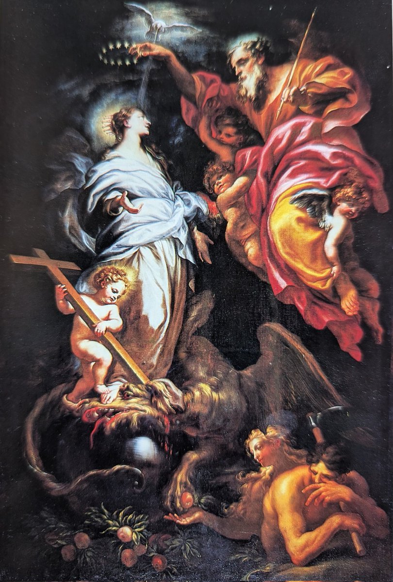God the Father Crowning Mary
Domenico Piola, 1678
Basilica of rhe Assumption, Genoa