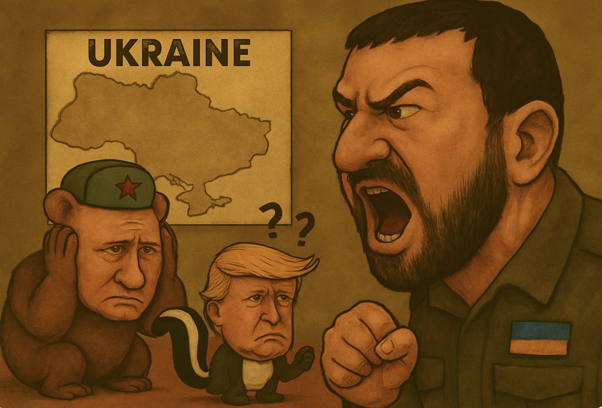 DougNorCal's tweet image. “WHAT!?  WHAT HAVE YOU SILENT SPHINXES DECIDED ABOUT *MY* UKRAINE!?”
