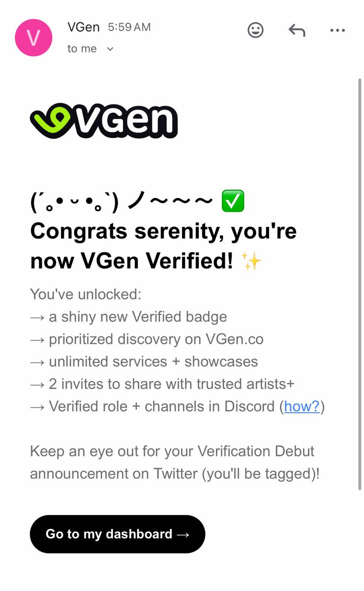 LATE POST BUT YAYYYYY #VGen