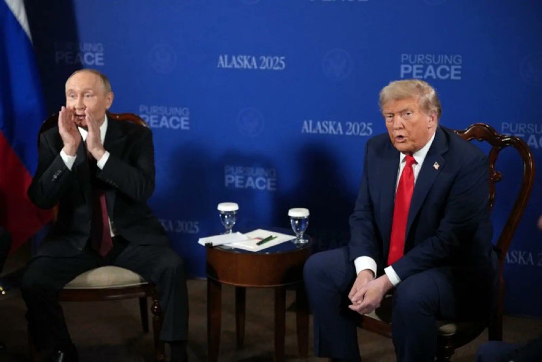🚨🇺🇸🇷🇺🇺🇦 ALERTE GÉNÉRALE !

AUCUN ACCORD TROUVÉ, pour l’instant, entre Vladimir Poutine et Donald Trump concernant la GUERRE en Ukraine.

(conférence)