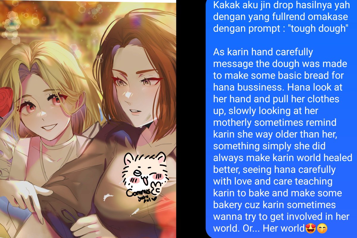 Anfie_01's tweet photo. OPENING COMMISSION OMAKASE WITH PROMPT ONLY 235K (with discount from 250k) ˙˚ʚ(´◡`)ɞ˚˙
DM me if you interested detailed are under reply 😍
#commissionsopen #opencommission #Commission https://t.co/PIYJ6QvYkF
