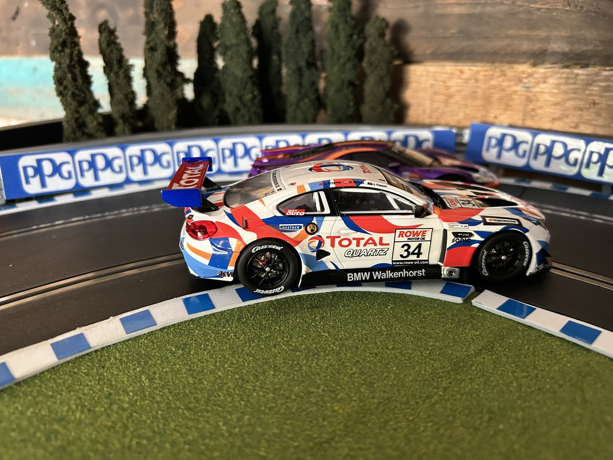Big nerd here 😂. My dad had a large slot car track in the basement for years. My mom is planning on moving so she said either it’s going in the trash or I take it. So I took it &amp; put it in the garage. No where near the size my dads was but Sloan and I have been having fun.