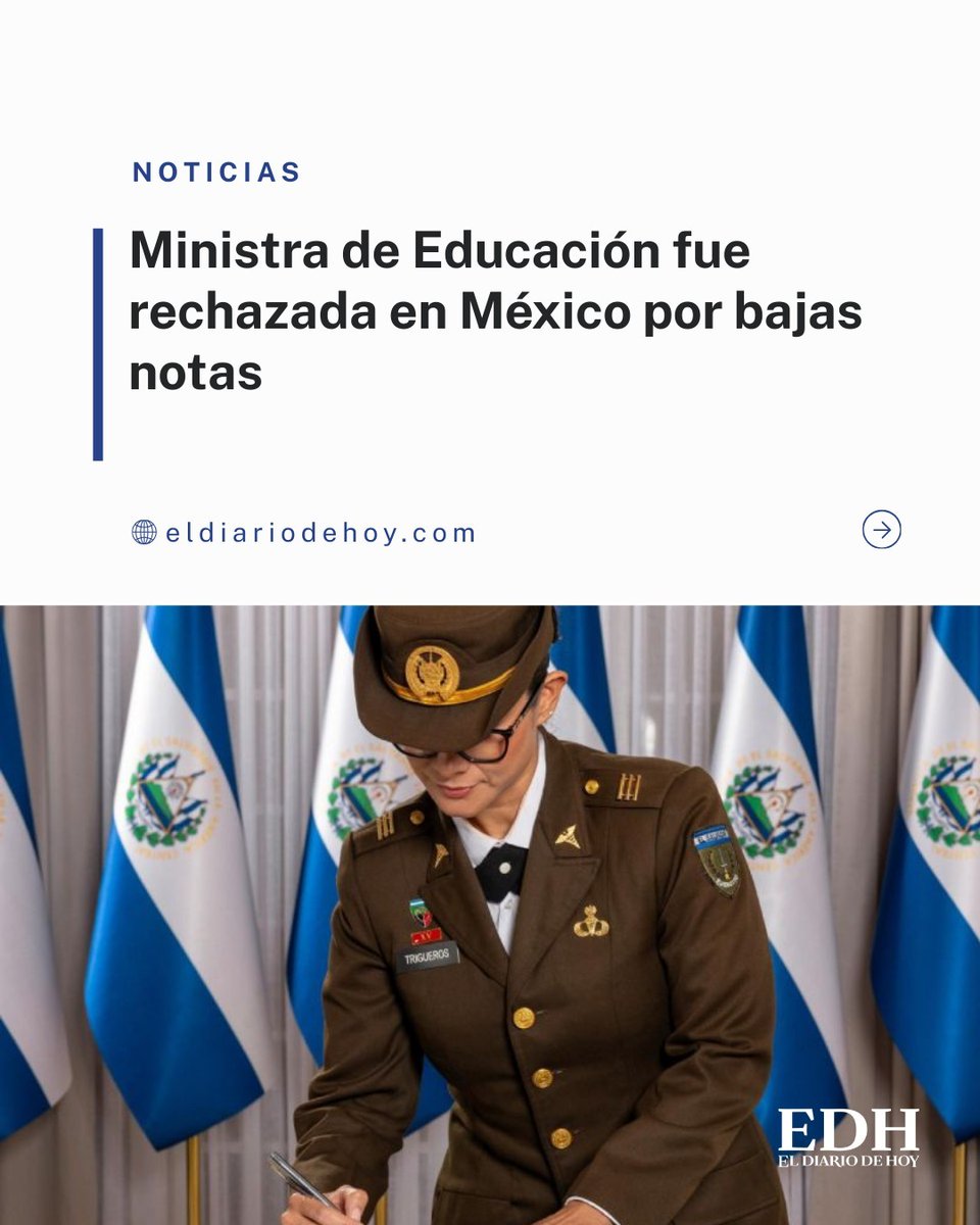 #Noticias | Ministra de Educación fue rechazada en México por bajas notas.

Encuentra más en 👉 bit.ly/3UzgjFM