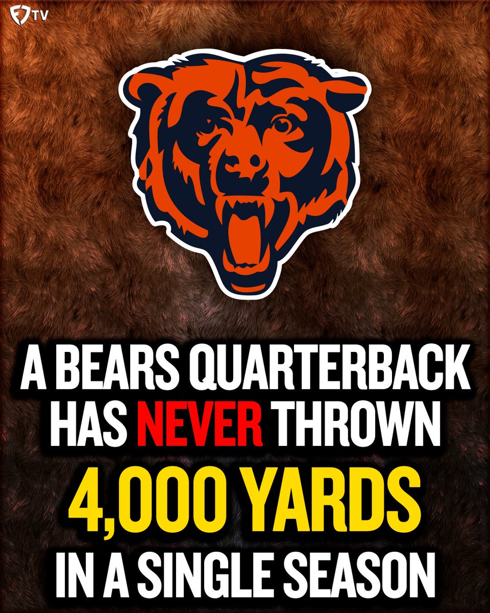 FanDuel TV (@fandueltv) on Twitter photo Will Caleb Williams be the first QB in Bears history to throw for over 4,000 yards in a single season? ๐ค
#NFL | #DaBears Will Caleb Williams be the first QB in Bears history to throw for over 4,000 yards in a single season? ๐ค
#NFL | #DaBears