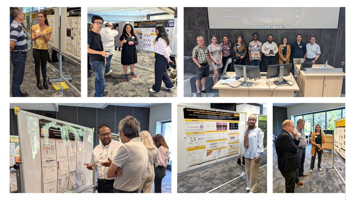 PSET students presented their research at today’s UI Pharmacological &amp; Pharmaceutical Sciences Research Retreat. Amazing what they’re discovering!

#UIowaPharmSci <a href="/IowaMed/">Carver College of Medicine</a> #pharmacyresearch #pharmaceuticalresearch #experimentaltherapeutics #drugdiscovery