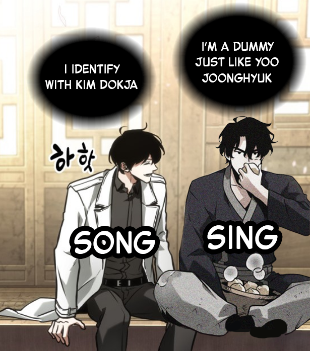 Basically a married couple see themselves as Yoo Joonghyuk and Kim Dokja