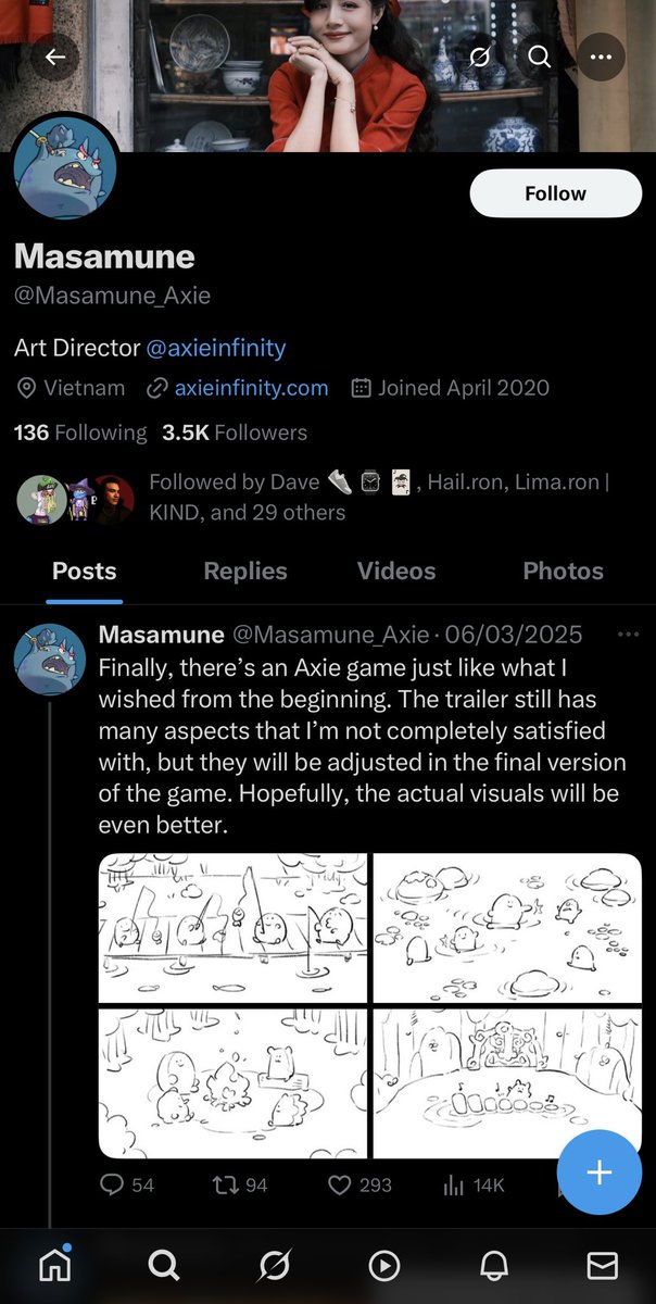thisisMau's tweet photo. @TengriTheTruth @Ronin_Network @hosyvietanh Found him here in X, says "Art Director". Oh fuck https://t.co/AsMEJUj8sa