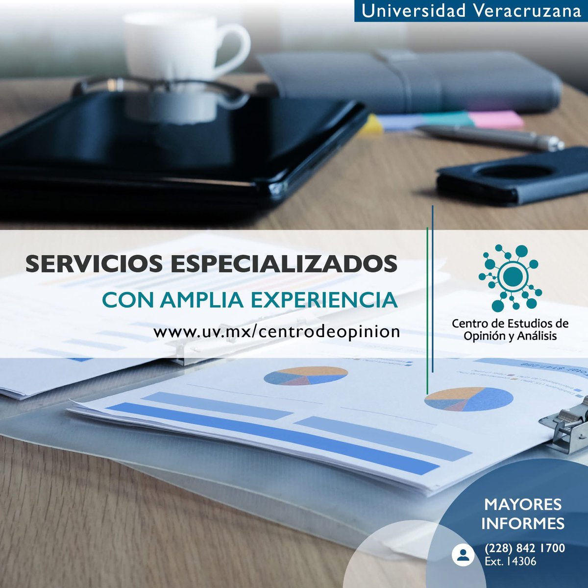 🔎🖊💬 En el #CEOA_UV brindamos servicios especializados en investigación social. Desarrollamos estudios con enfoques cuantitativo, cualitativo y mixto, ajustados a los requerimientos específicos de cada proyecto.

Detalles en 👉 uv.mx/centrodeopinio…

#UniversidadVeracruzana