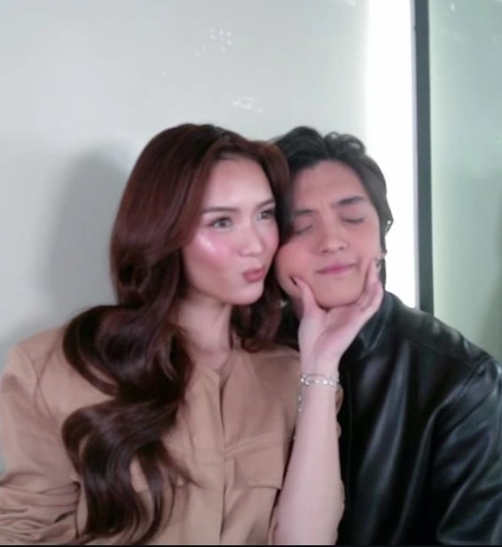 milkysparks's tweet photo. sobrang soft na ni francine kay seth ngayon huhu he's alreay 23 years old but she babies him like this!??? 

and seth really acts like baby too when he's with her! hahaha sayang ang tatoo behh??

#SethFedelin|#FrancineDiaz|#FranSeth https://t.co/RHMoclHC2f