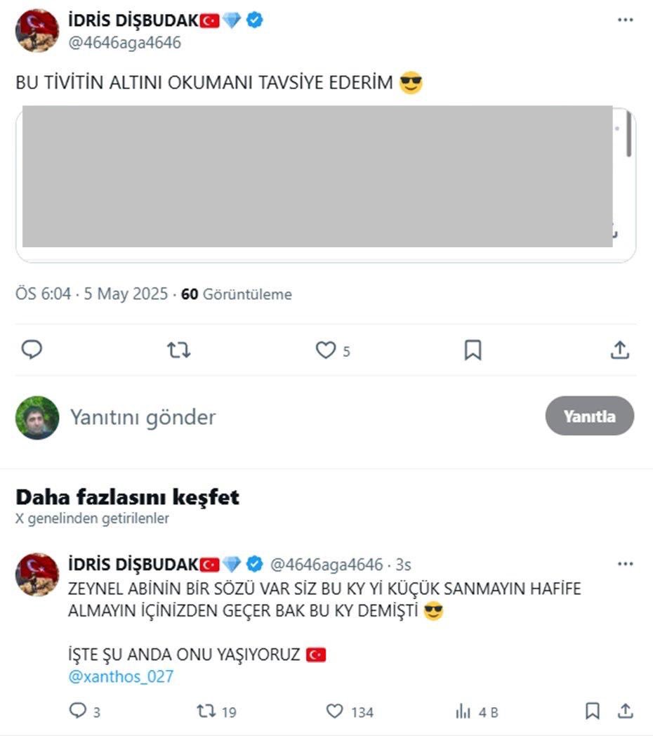BoRsA_46's tweet image. BU ALGI ESKİ ALGI YANİ MUSTAFA ABİ DEDİĞİMİZ O ORUSBU ÇOCUĞU ❗️

BAKIN BENİM BİR PAYLAŞIMIMIN EKRAN FOTOSUNU ALMIŞ ONUDA GECEN GÜN ALGI HESABIYLA PAYLAŞTI EN ORDA YAKALADIM SONRA KALDIRDI BU PAYLAŞIMI OEV !!!