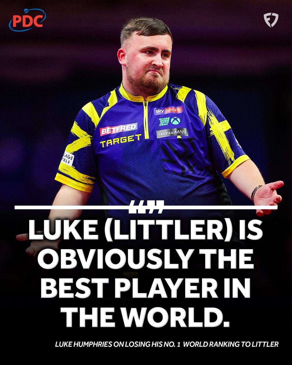 FanDuel TV (@fandueltv) on Twitter photo It's Luke's world and we're all just living in it 🤷♂️🎯
Can <a href="/LukeTheNuke180/">Luke Littler</a> make it back-to-back World Series titles???
📺 Watch the #NZMasters ➡️ fanduel.com/watch It's Luke's world and we're all just living in it 🤷♂️🎯
Can <a href="/LukeTheNuke180/">Luke Littler</a> make it back-to-back World Series titles???
📺 Watch the #NZMasters ➡️ fanduel.com/watch