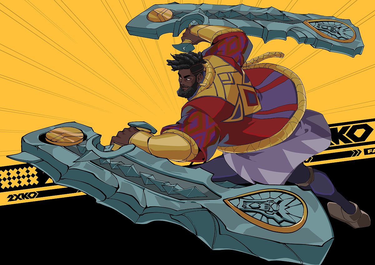 K'sante in 2XKO's style!