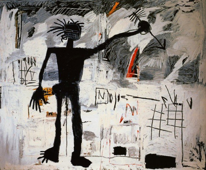 Arteymas_'s tweet photo. Autorretrato, 1982, Michael Basquiat https://t.co/y4yBBaFvTs