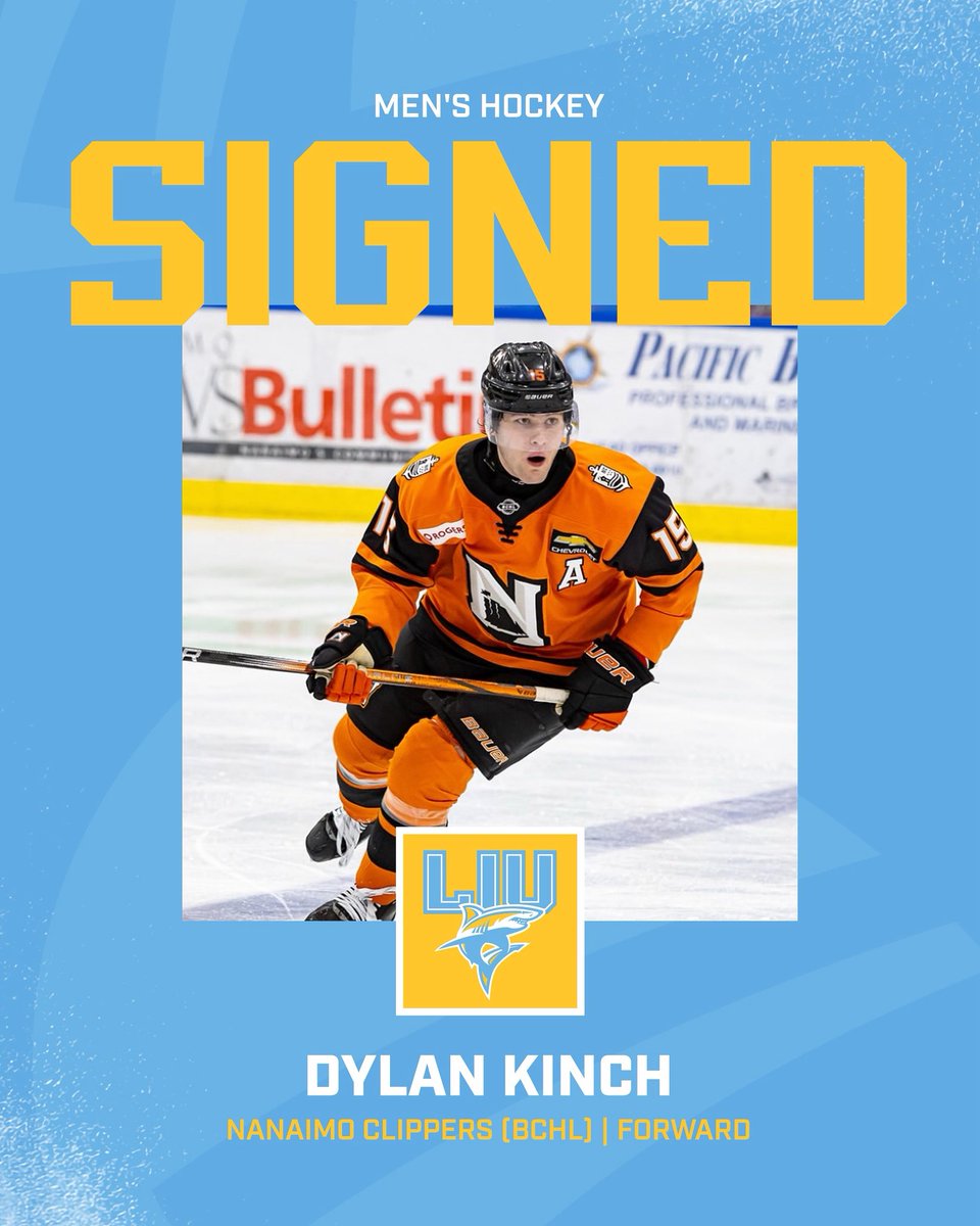 Freshman Dylan Kinch has arrived on Long Island and will suit up in #27!🦈