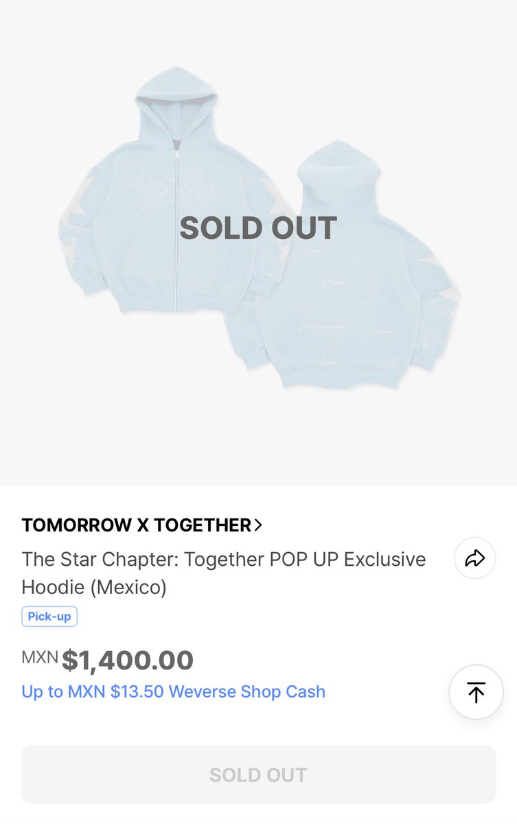 rejn281777's tweet photo. @xhuulwnn @Rlo_Eungi @Profeco @hybe_latam @Profeco ! Sin contar que al momento de hacer la compra para hacer la reserva,el cobro se te hacía en dólares,se te debería hacer en el cambio del país donde será el evento! 
Al llegar a la pop up,se encontraba el mismo producto de la reserva para México con el precio aumentado https://t.co/xRTnQtPflG