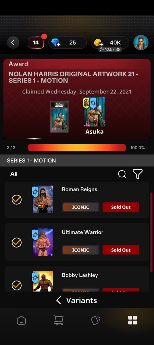 Faizan_Ahmed04's tweet image. Selling WWE Topps Slam Nolan Harris Series 1 set – includes Iconics, Super Rares, Rares, Uncommons &amp;amp; awards.
💰 $120 (negotiable)  PayPal F&amp;amp;F accepted  
DM if interested
🎮 IGN: TAKER1960

#WWE #ToppsSlam #CardCollectors #ForSale #ToppsDigital #ToppsSlamSelling #WWECardSale